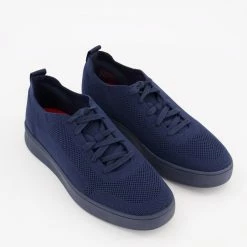 Fitflop Midnight Navy Rally Multi Knit Trainers