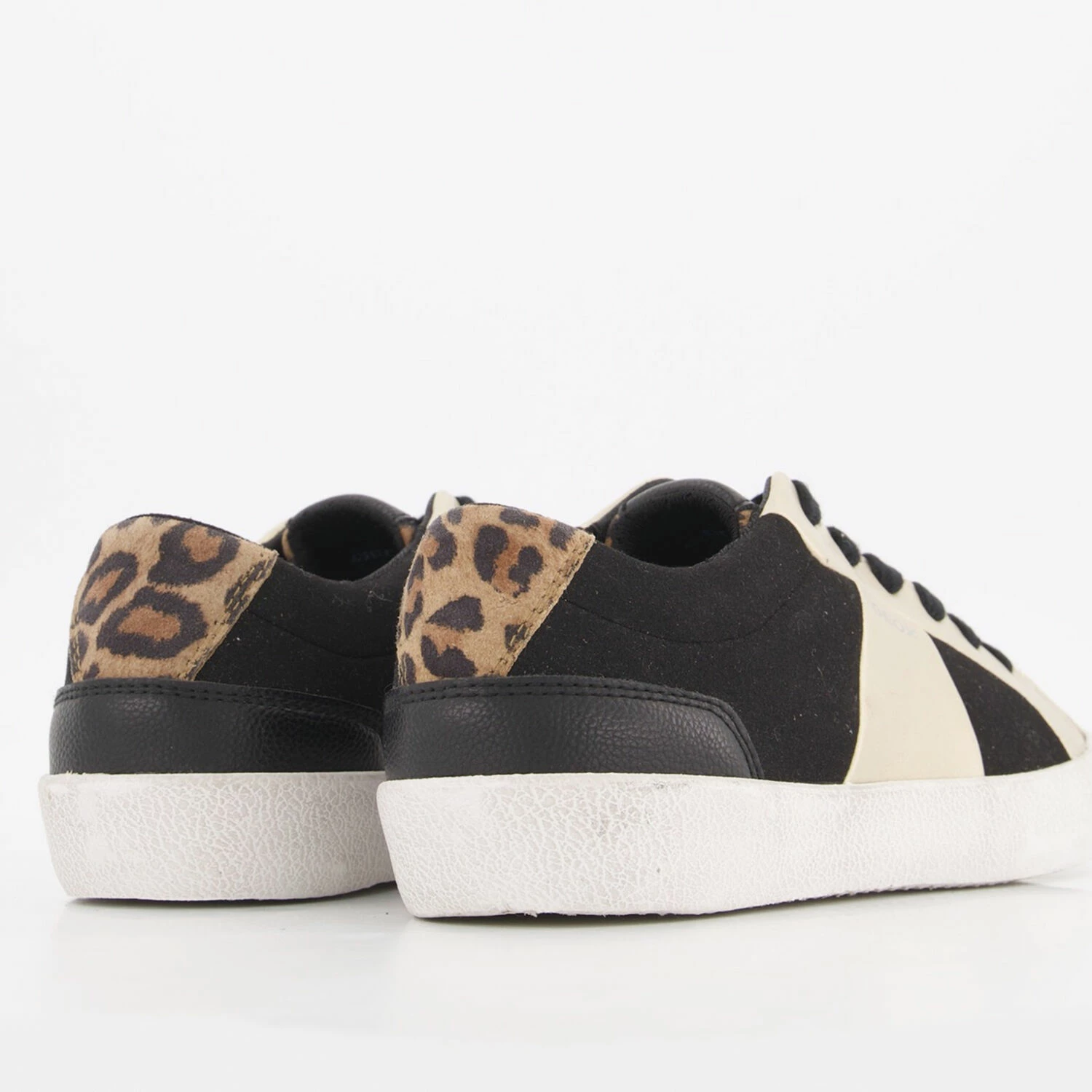 Geox Black Leather Warley Trainers 4 Geox Black Leather Warley Trainers - Image 2