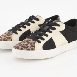 Geox Black Leather Warley Trainers 7 Geox Black Leather Warley Trainers -Women Trainers store 25590877 large wl 03