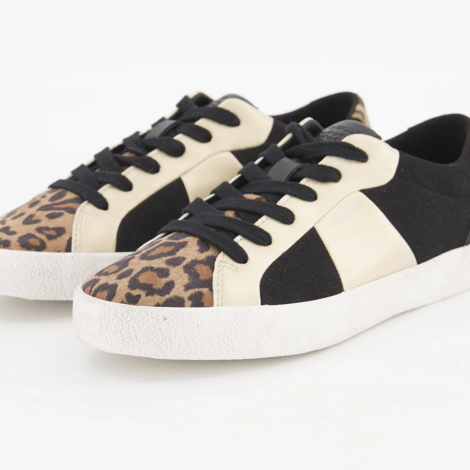 Geox Black Leather Warley Trainers 5 Geox Black Leather Warley Trainers - Image 3