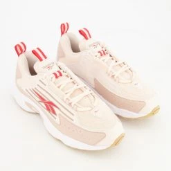 Reebok Cream & White DMX Series 2200 Trainers