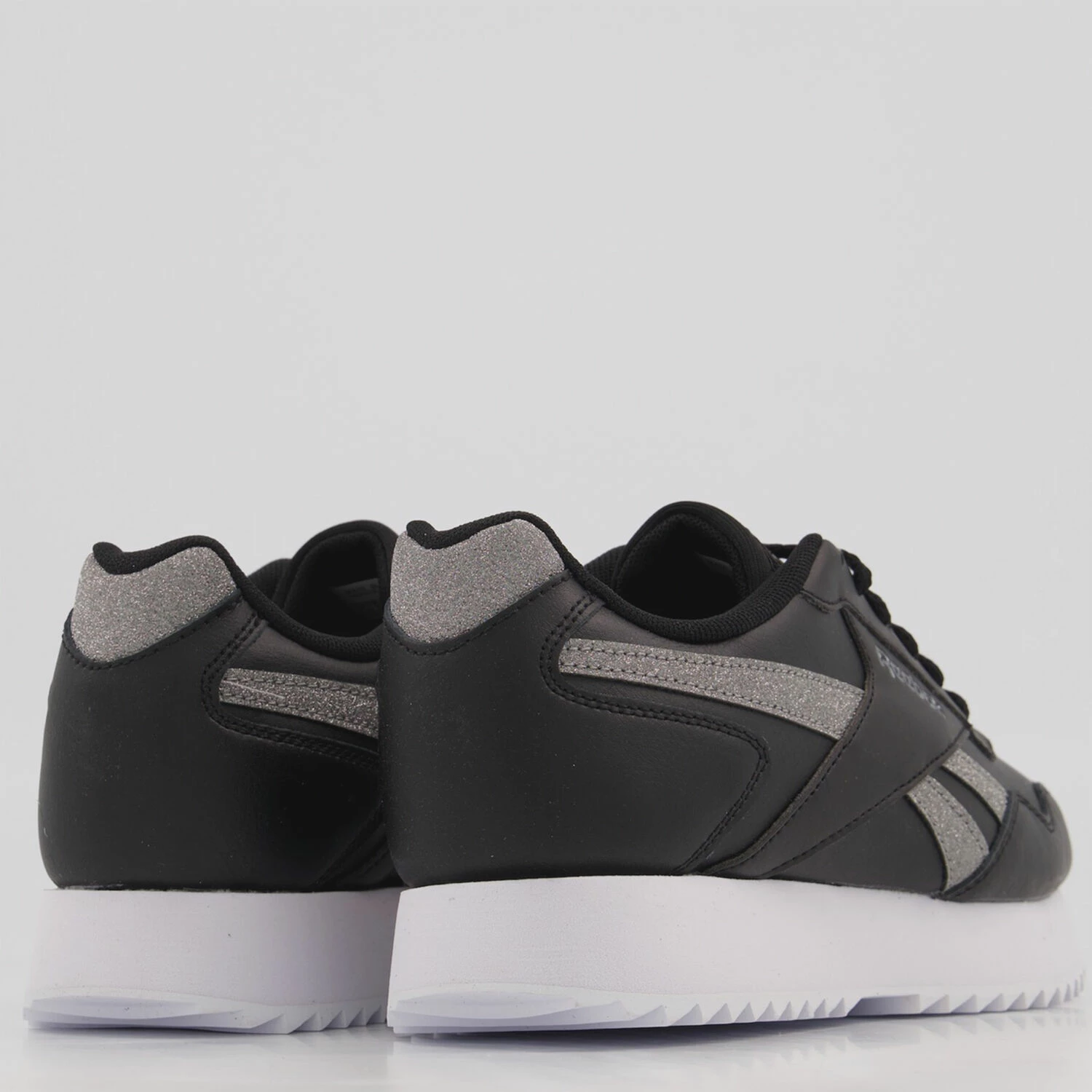 Reebok Black Royal Glide Ripple Trainers 4 Reebok Black Royal Glide Ripple Trainers - Image 2