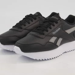 Reebok Black Royal Glide Ripple Trainers 7 Reebok Black Royal Glide Ripple Trainers -Women Trainers store 25610059 large wl 03