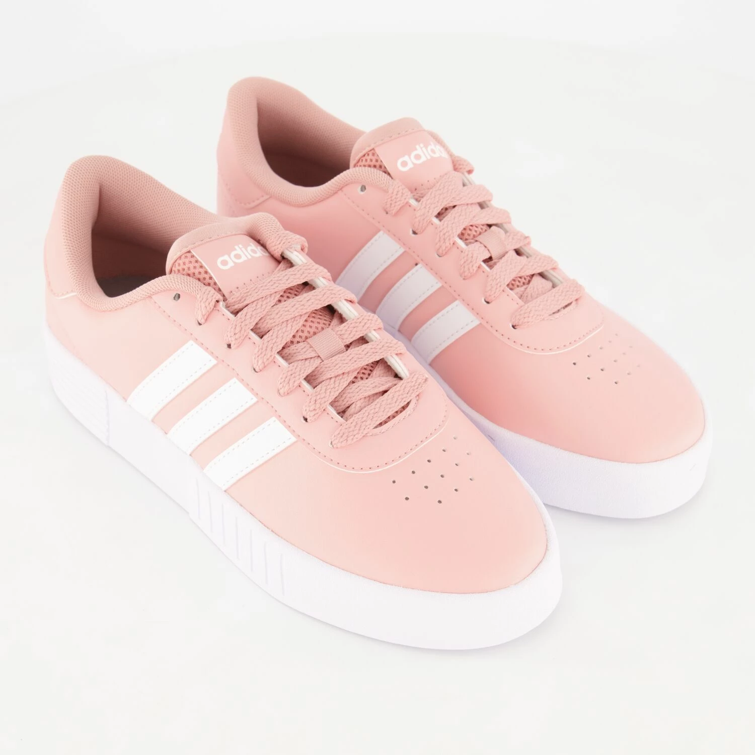 Adidas Pink Court Bold Trainers 3 Adidas Pink Court Bold Trainers