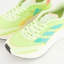 Adidas Lime Green Adizero Boston Trainers -Women Trainers store 25623010 large wl 03