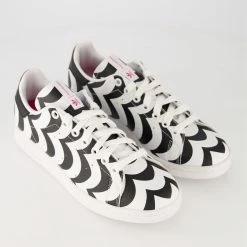 Adidas x Marimekko Black & White Stan Smith Trainers