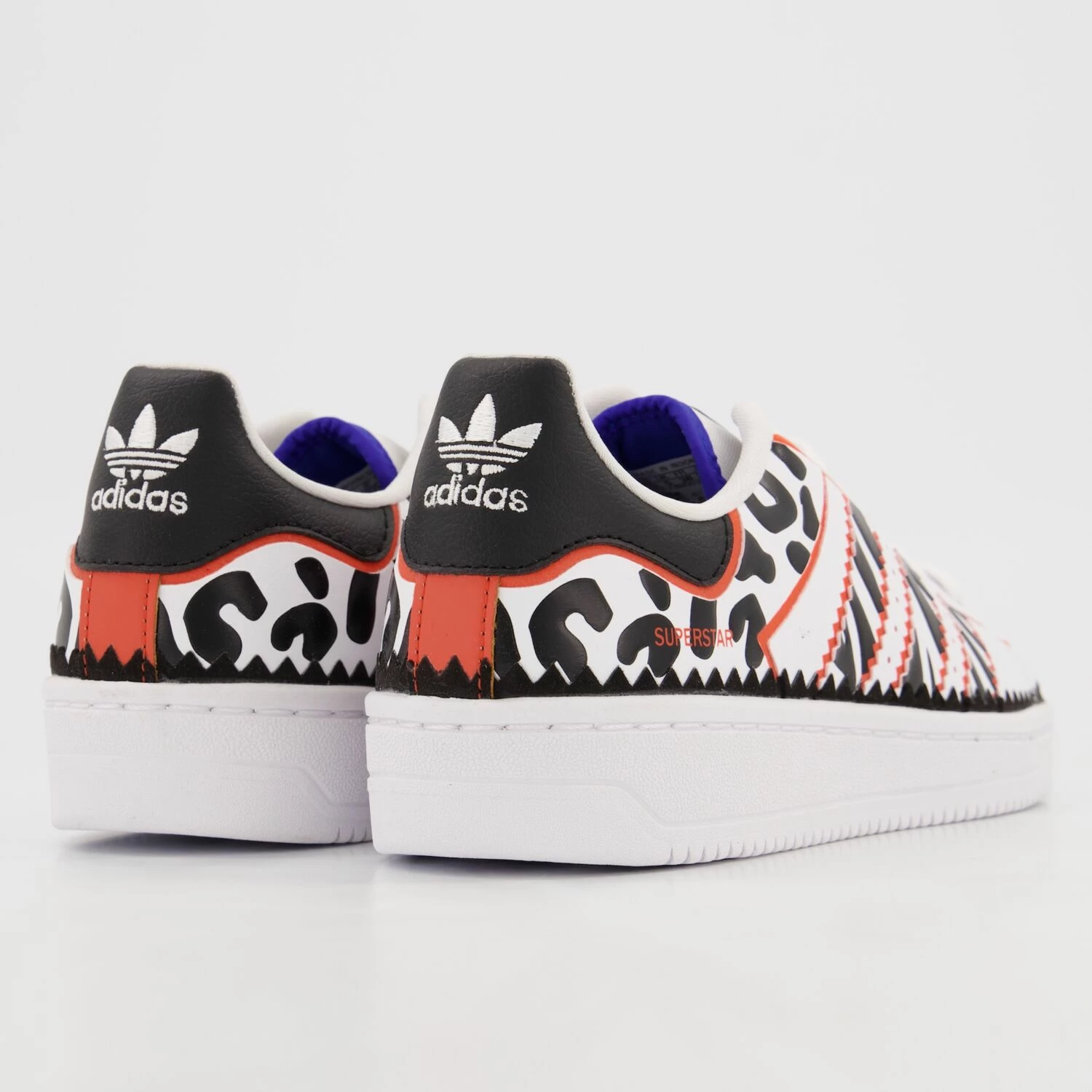 Adidas Black & White Superstar Trainers 4 Adidas Black & White Superstar Trainers - Image 2