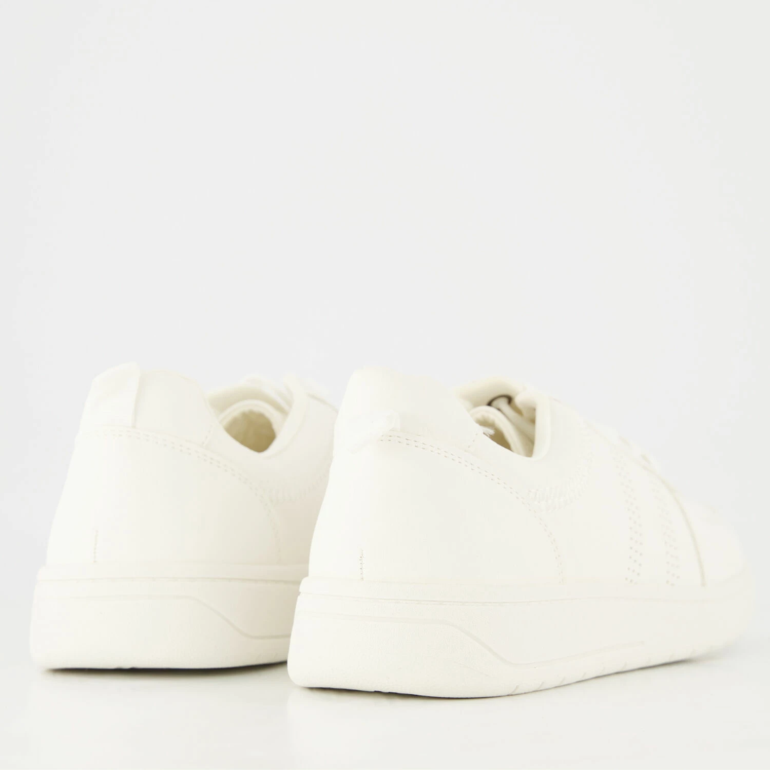 Dorothy Perkins White Perforated Trainers 4 Dorothy Perkins White Perforated Trainers - Image 2