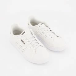 Adidas White Courtpoint Base Trainers