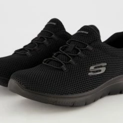 Skechers Black Quick Lapse Trainers -Women Trainers store 25688536 large wl 03
