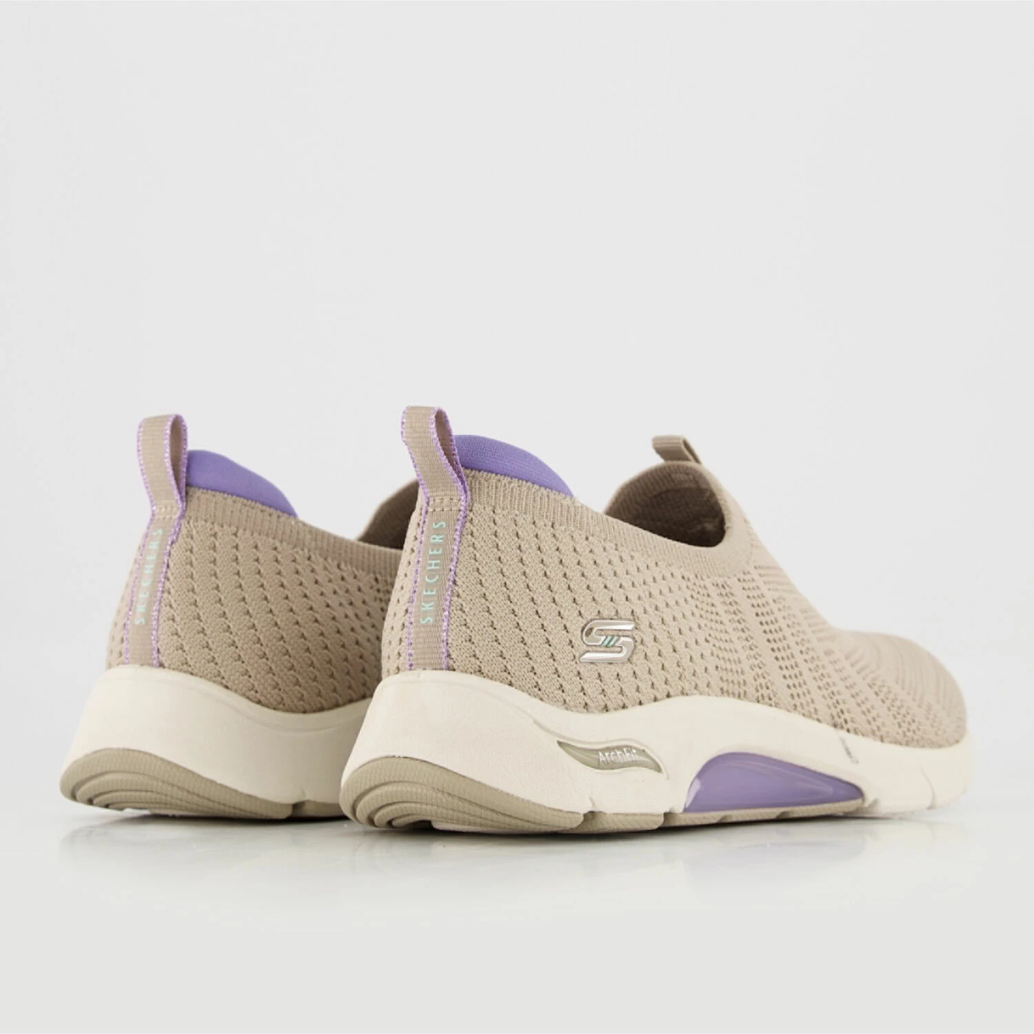 Skechers Grey Top Pick Trainers 4 Skechers Grey Top Pick Trainers - Image 2