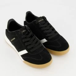 Women Trainers store 10 Skechers Black Zinger 2 The White Stripe Trainers