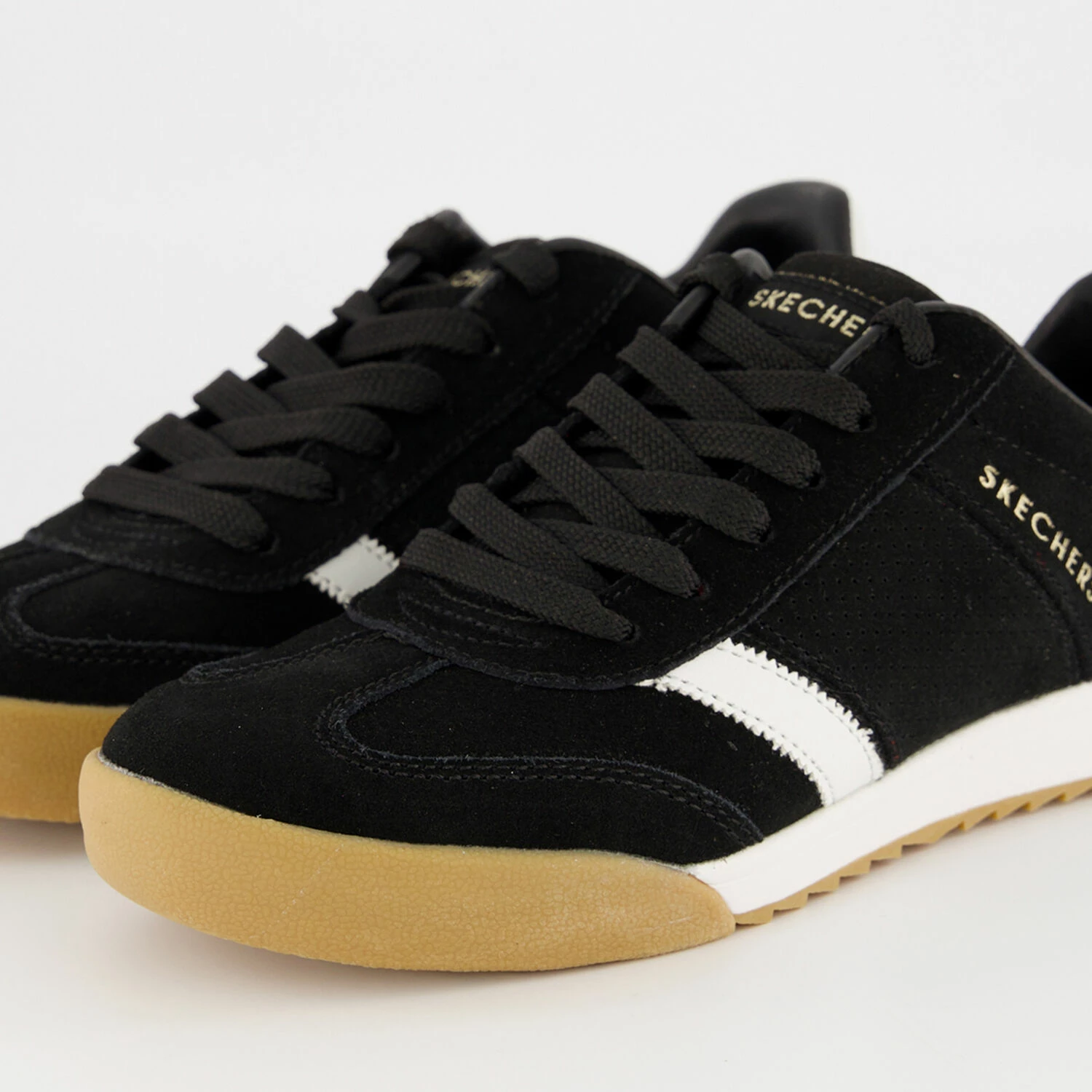 Skechers Black Zinger 2 The White Stripe Trainers 5 Skechers Black Zinger 2 The White Stripe Trainers - Image 3