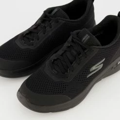 Skechers Black Go Walk Arch Fit Trainers -Women Trainers store 25690051 large wl 03