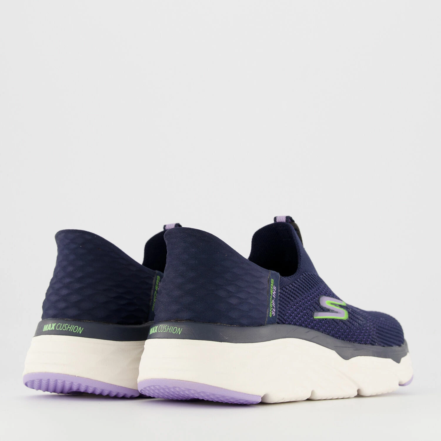 Skechers Navy Max Cushioning Elite Smooth Transition Trainers 4 Skechers Navy Max Cushioning Elite Smooth Transition Trainers - Image 2