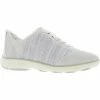 Geox Grey Knit Trainers