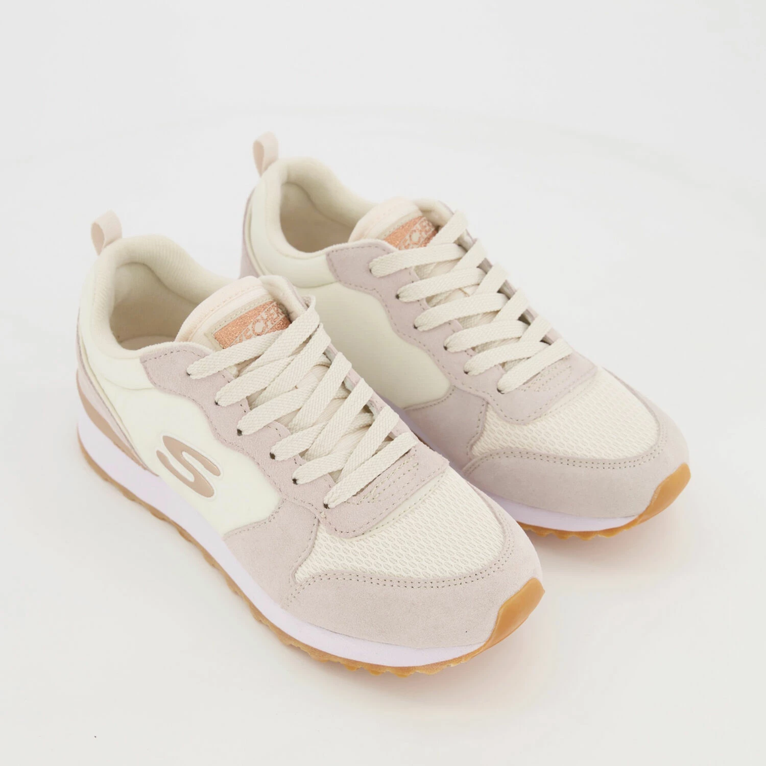 Skechers Taupe OG 85 Goldn Gurl Trainers 3 Skechers Taupe OG 85 Goldn Gurl Trainers