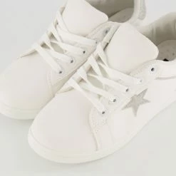 Tally Weijl White Star Trainers -Women Trainers store 25717833 large wl 03