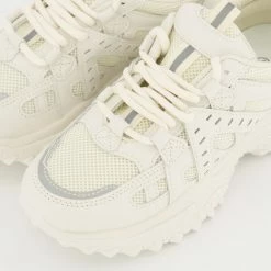 Truffle White Paris Trainers -Women Trainers store 25727568 large wl 03