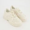 Truffle Collection White Mesh Panel Trainers -Women Trainers store 25727575 large wl 01