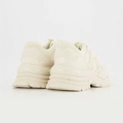 Truffle Collection White Mesh Panel Trainers -Women Trainers store 25727575 large wl 02