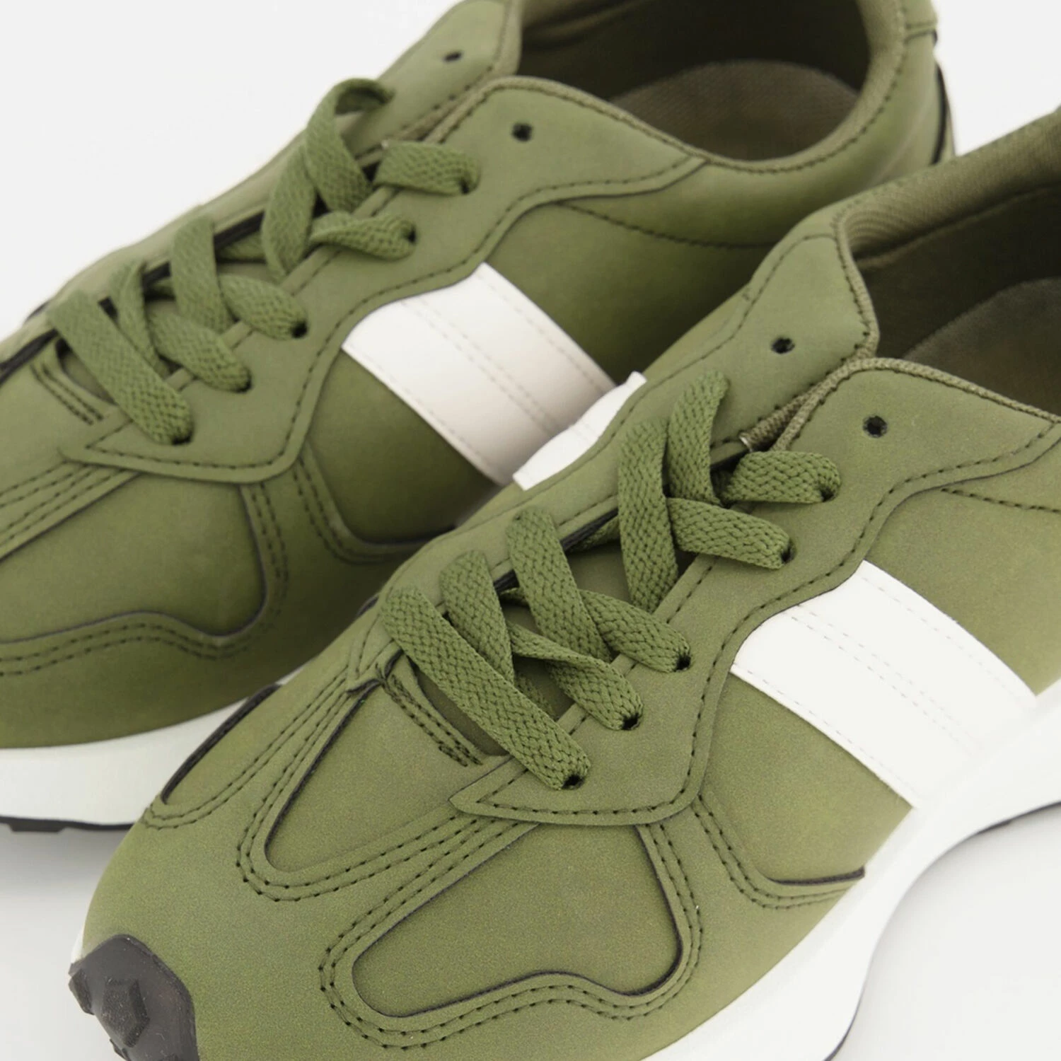 Truffle Collection Green Lace Up Trainers 5 Truffle Collection Green Lace Up Trainers - Image 3