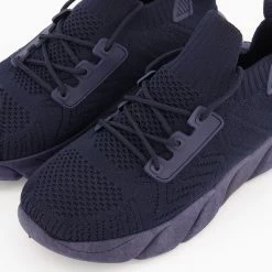 No Doubt Navy Knitted Trainers 7 No Doubt Navy Knitted Trainers -Women Trainers store 25727754 large wl 03