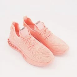 No Doubt Pink Knitted Trainers