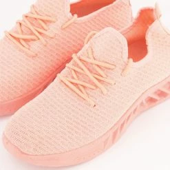 No Doubt Pink Knitted Trainers -Women Trainers store 25727771 large wl 03