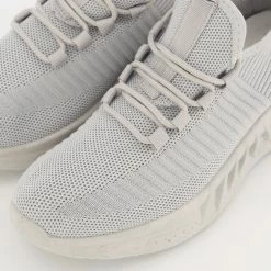 Chic Grey Mesh Trainers -Women Trainers store 25727837 large wl 03