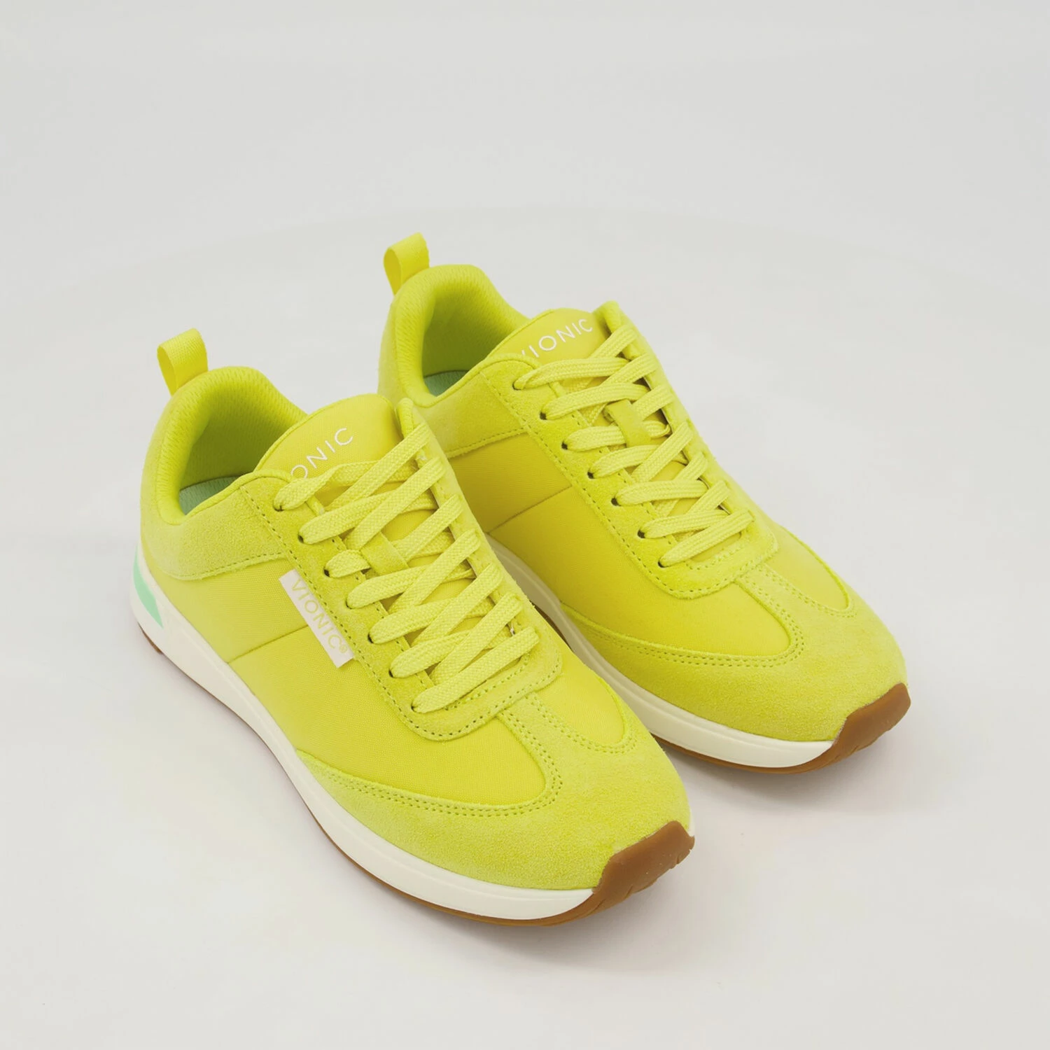 Vionic Yellow Suede Classic Trainers 3 Vionic Yellow Suede Classic Trainers
