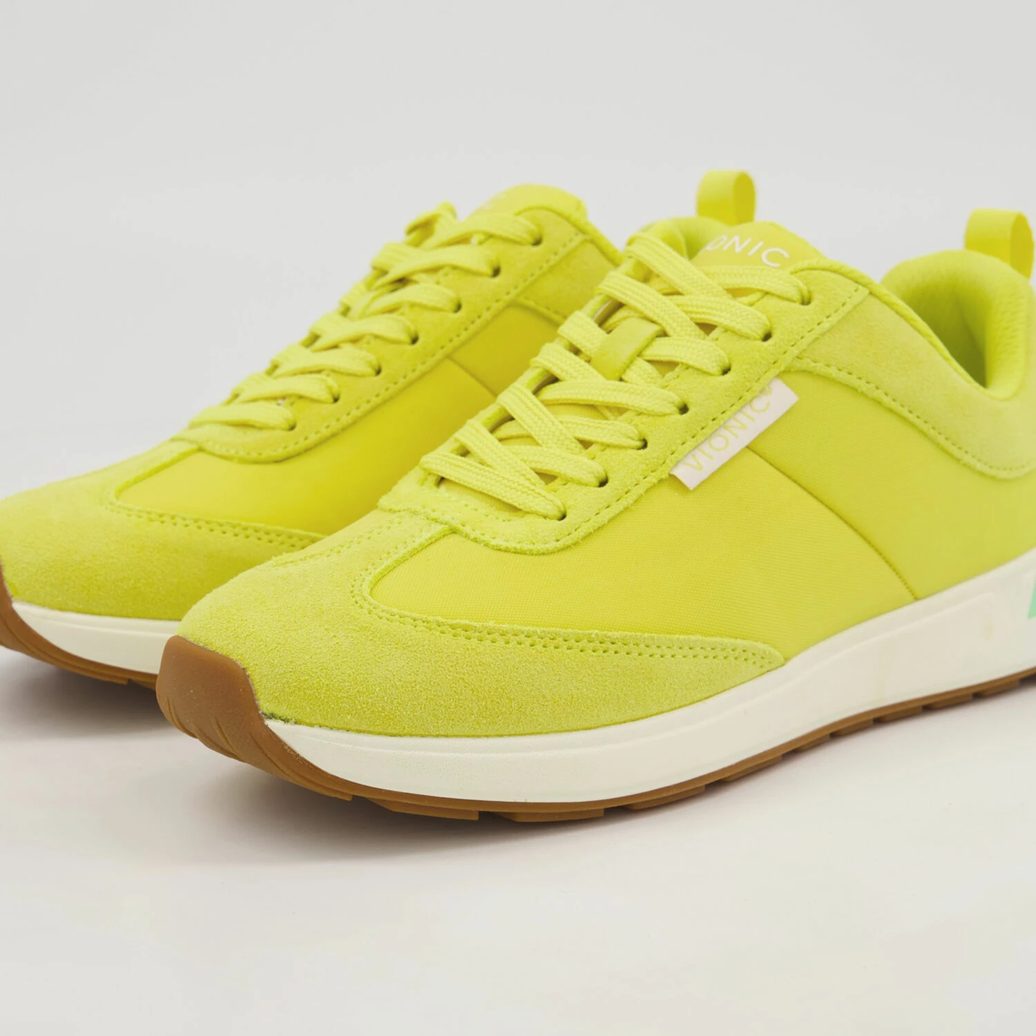 Vionic Yellow Suede Classic Trainers 5 Vionic Yellow Suede Classic Trainers - Image 3
