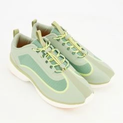 Vionic Green Adjustable Lace Trainers