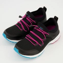 Vionic Black & White London Mesh Trainers -Women Trainers store 25731794 large wl 03