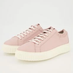 Voile Blanche Pink Shirred Cuff Trainers -Women Trainers store 25746824 large wl 03