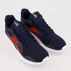 Reebok Navy & Orange Flexagon Force 3.0 Trainers