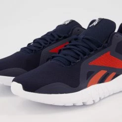 Reebok Navy & Orange Flexagon Force 3.0 Trainers 7 Reebok Navy & Orange Flexagon Force 3.0 Trainers -Women Trainers store 25787488 large wl 03