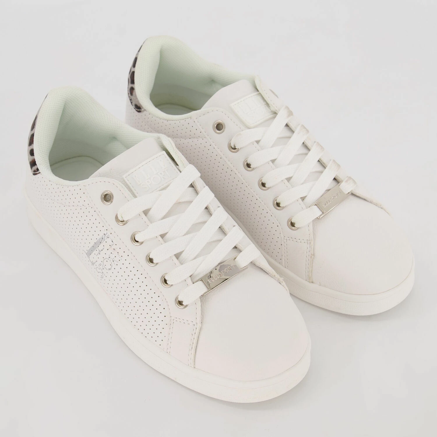 Elle Sport White & Grey Trainers 3 Elle Sport White & Grey Trainers