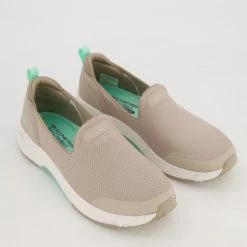 Skechers Taupe Fun Trail Trainers