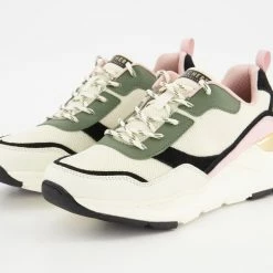 Skechers Sage & Pink Rovina Chic Shattering Trainers -Women Trainers store 25863642 large wl 03