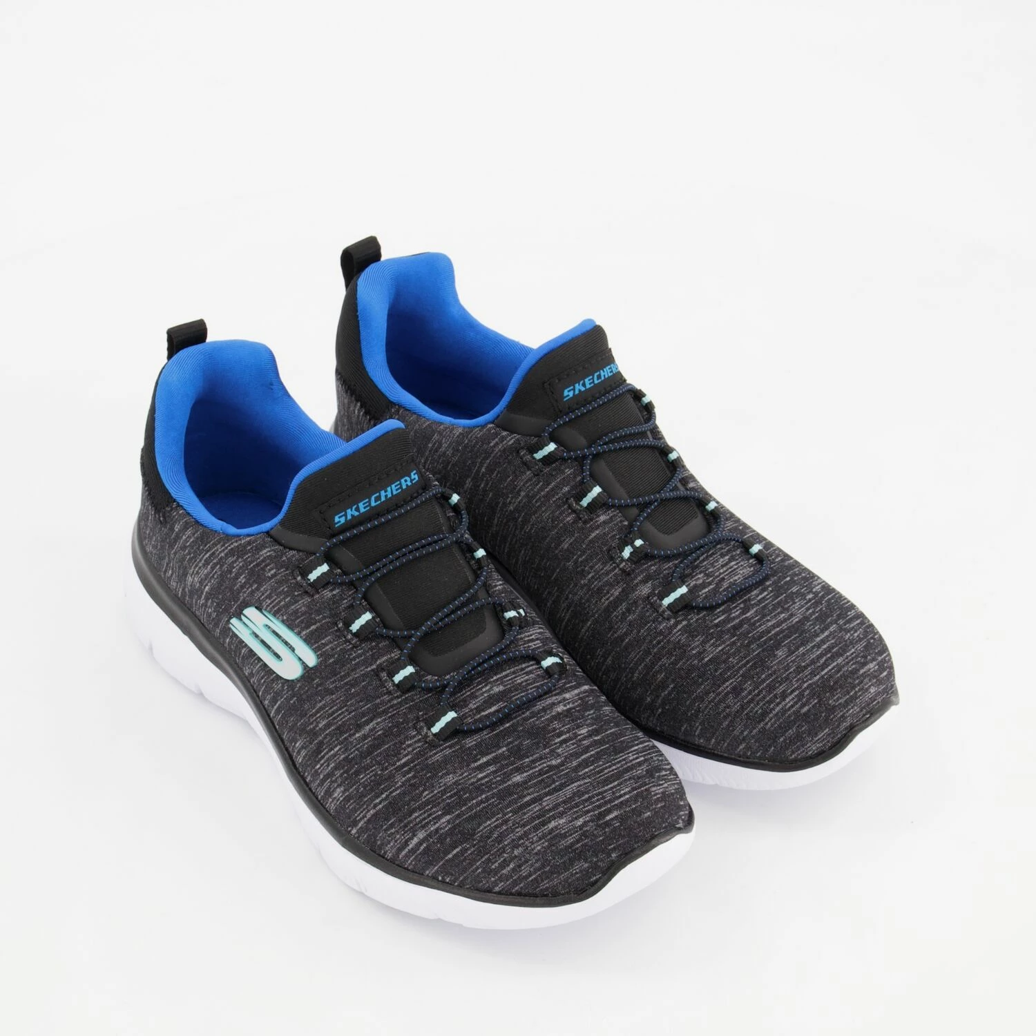 Skechers Black Summits Quick Getaway Trainers 3 Skechers Black Summits Quick Getaway Trainers