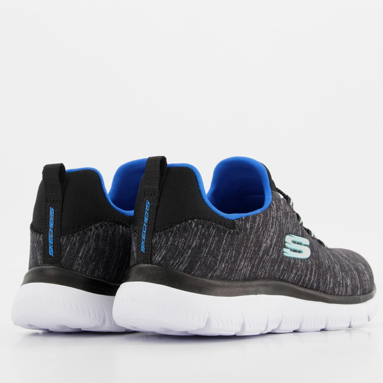 Skechers Black Summits Quick Getaway Trainers 4 Skechers Black Summits Quick Getaway Trainers - Image 2