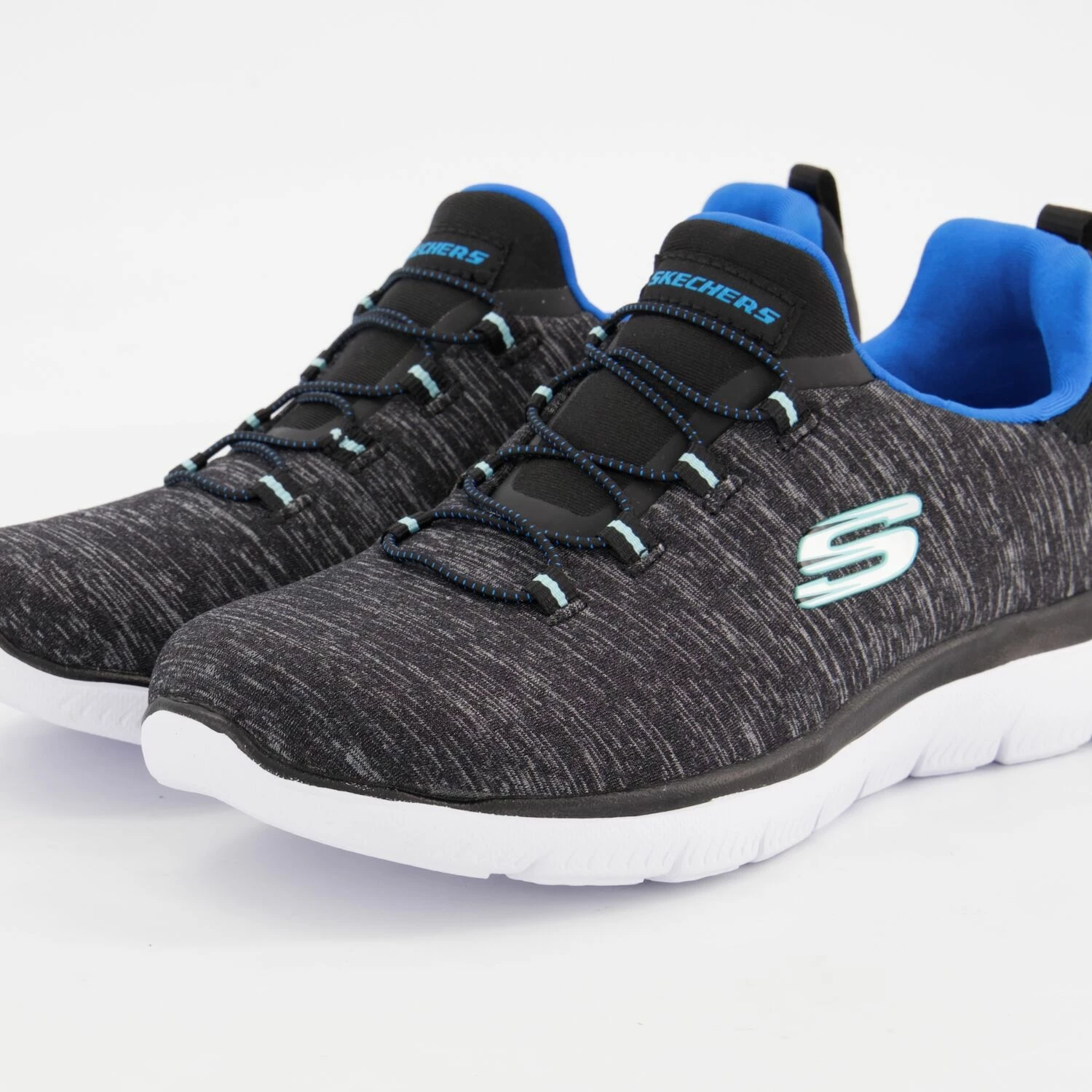 Skechers Black Summits Quick Getaway Trainers 5 Skechers Black Summits Quick Getaway Trainers - Image 3