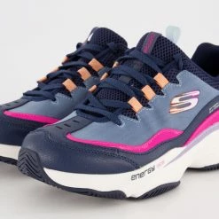 Skechers Blue Energy Racer Shes Iconic Trainers -Women Trainers store 25864881 large wl 03