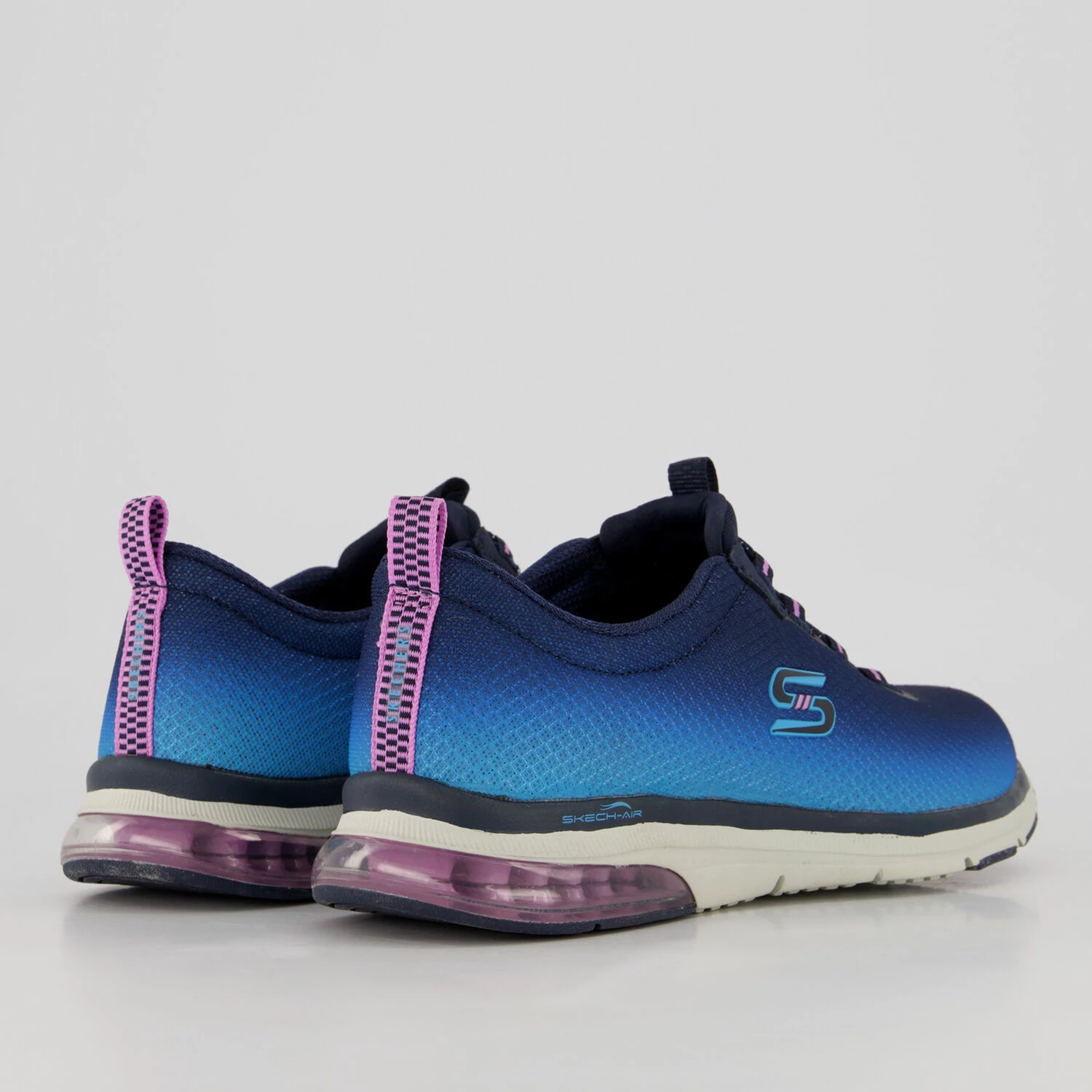 Skechers Blue Ombre Skech-Air Edge Trainers 4 Skechers Blue Ombre Skech-Air Edge Trainers - Image 2