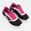 U.S. Polo Assn Black & Pink Lila Trainers