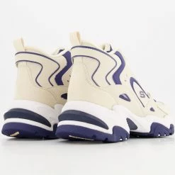 Skechers Cream & Navy Vibez Trainers -Women Trainers store 25905514 large wl 02