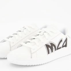 MCQ White Logo Tennis Trainers -Women Trainers store 77270606 large wl 03