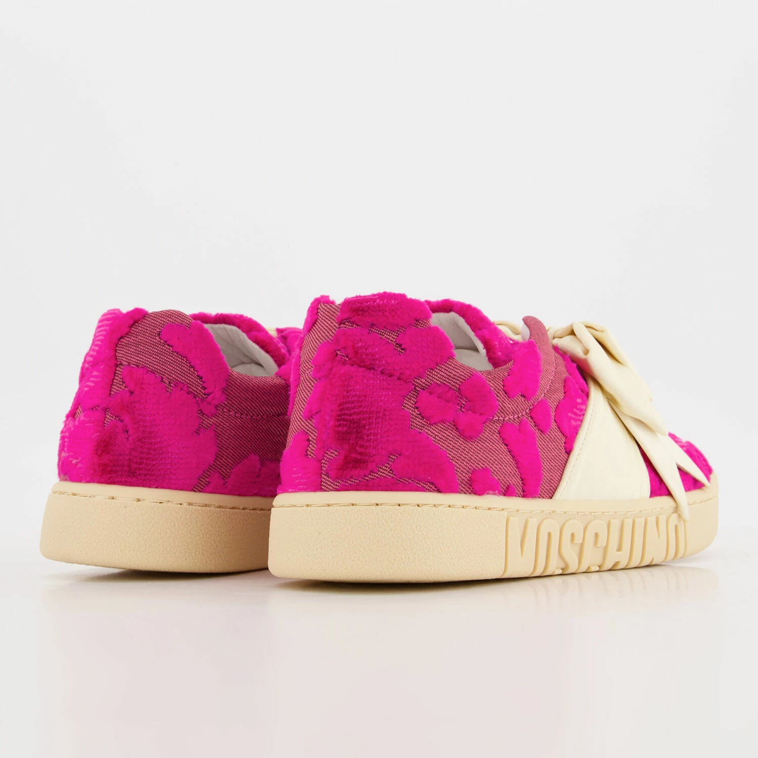 Moschino Milano Pink Bow Trainers 4 Moschino Milano Pink Bow Trainers - Image 2