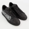 Moschino Couture Black Leather Serena Trainers 1 Moschino Couture Black Leather Serena Trainers -Women Trainers store 77319362 large wl 01